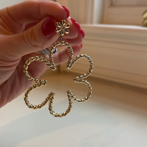 Daisy rope earrings - Picture 5 of 5